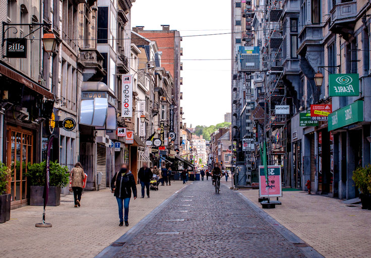 Rue de l’Agneau in Liège
