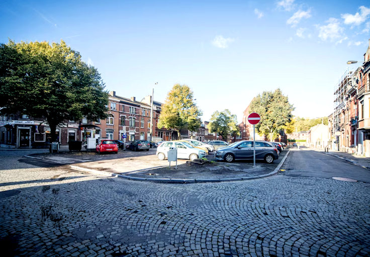 Rue du Champion in het centrum van Liège